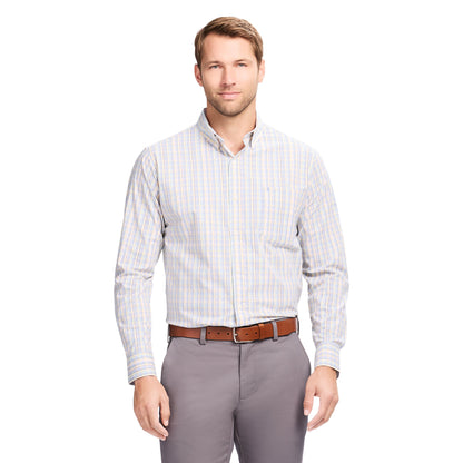 Izod Performance Comfort L/S Shirt - Lemon Meringue
