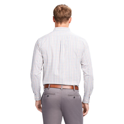 Izod Performance Comfort L/S Shirt - Lemon Meringue