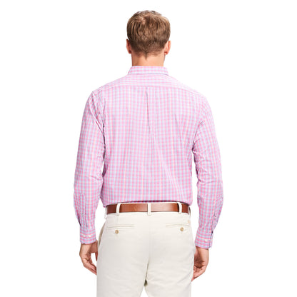 Izod Performance Comfort L/S Shirt - Pink Lemonade