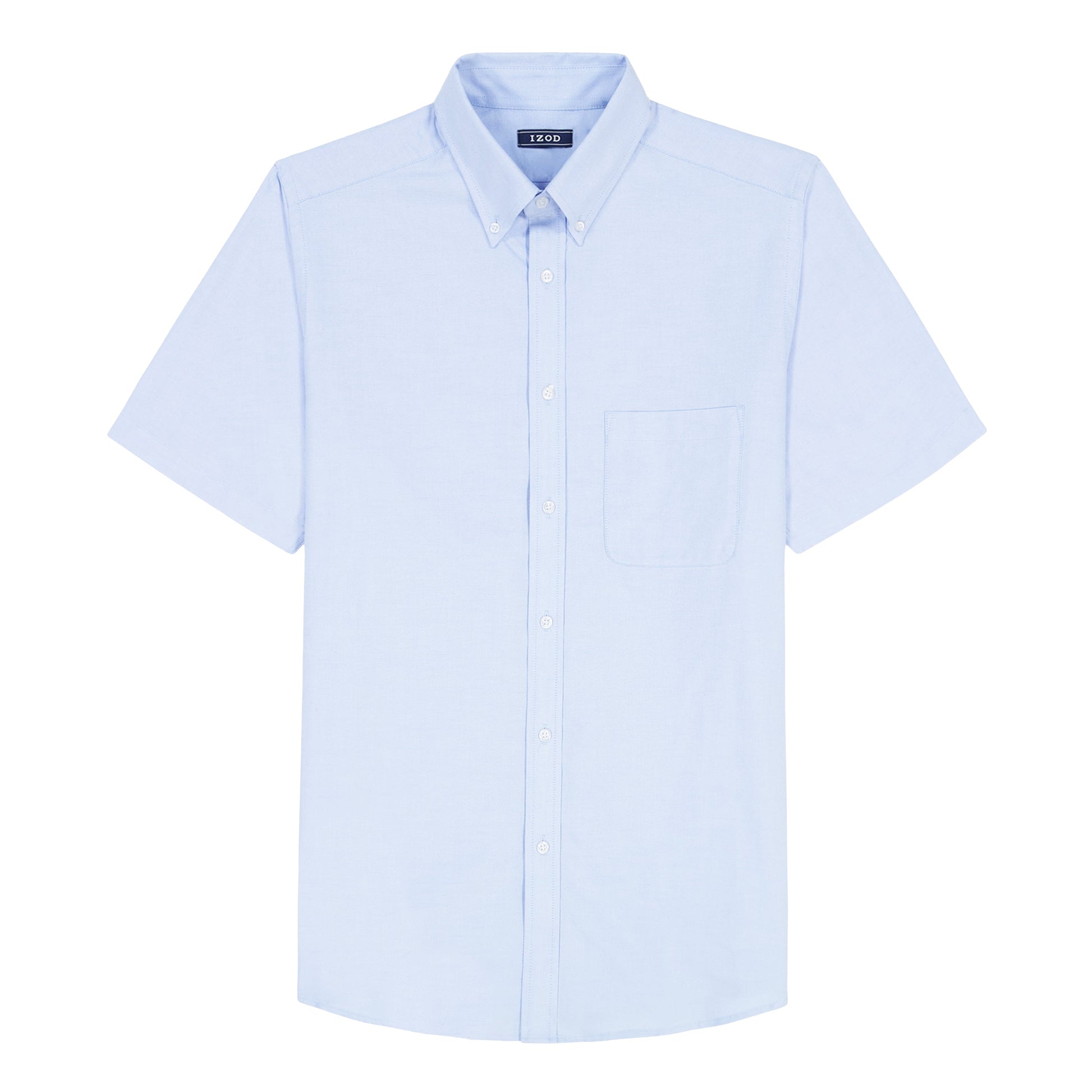 Izod Ss Reg Bd Sld Oxford - Grape Mist