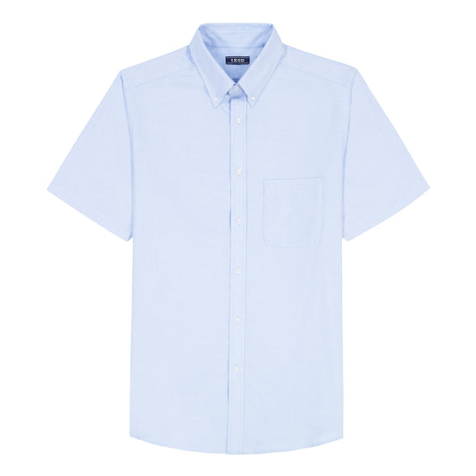 Izod Ss Reg Bd Sld Oxford - Grape Mist