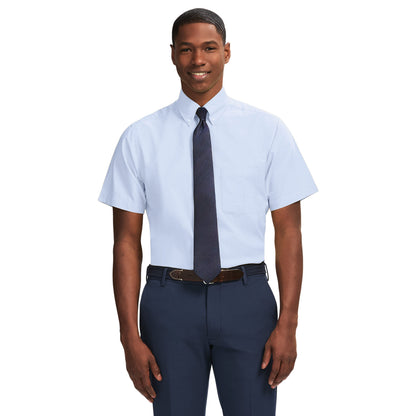 Izod Ss Reg Bd Sld Oxford - Grape Mist