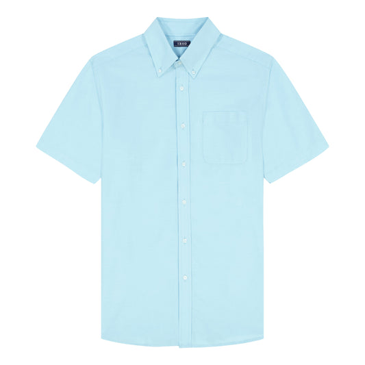 Izod Ss Reg Bd Sld Oxford - Bachelor Button