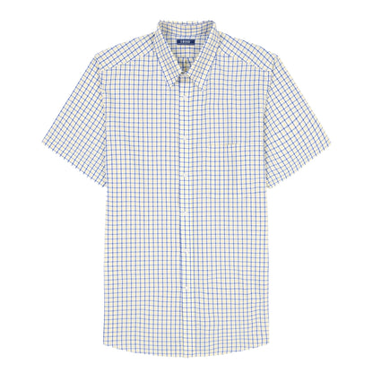 Izod Ss Reg Bd Plaid - Lemon Drop