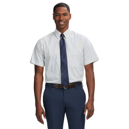 Izod Ss Reg Bd Plaid - Lemon Drop