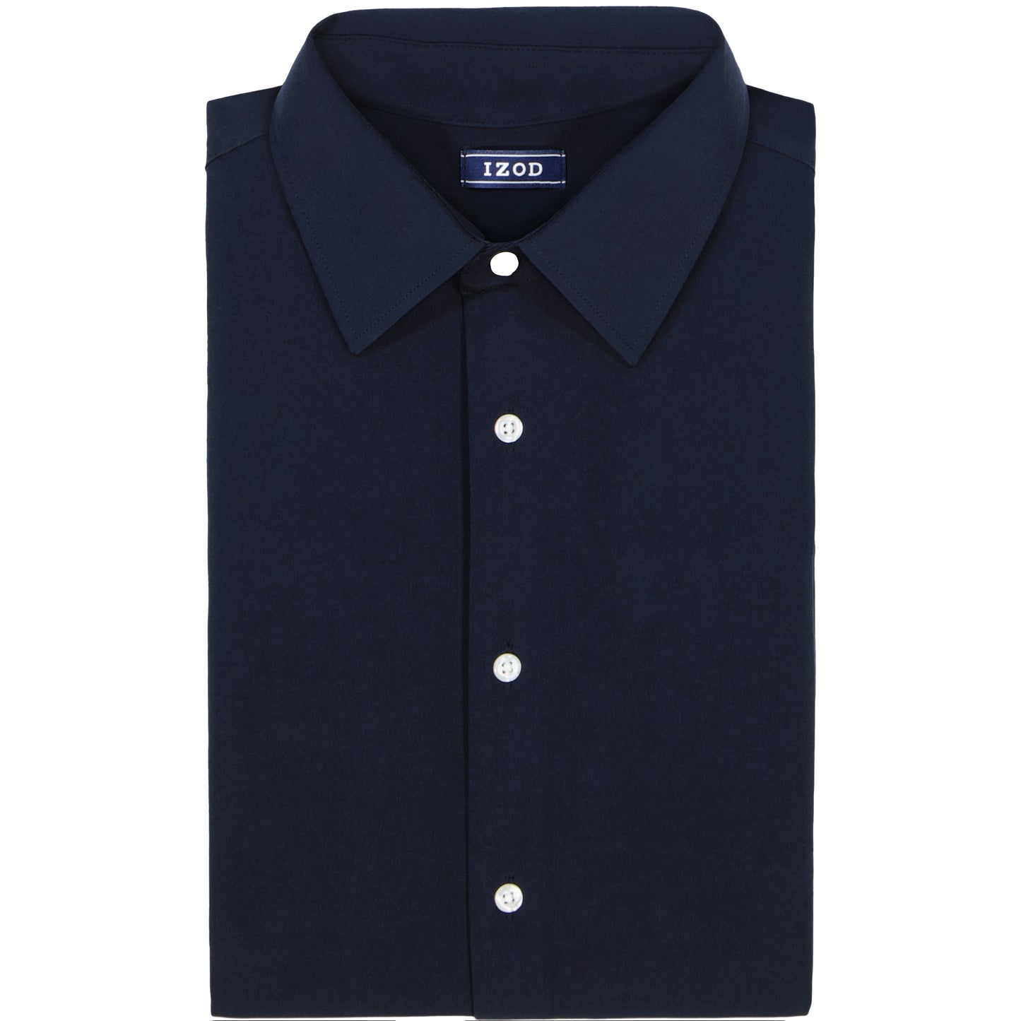 Izod Ls Sld Super Stretch - Navy Blazer