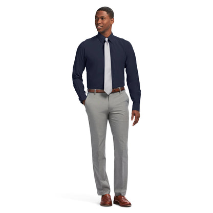 Izod Ls Sld Super Stretch - Navy Blazer