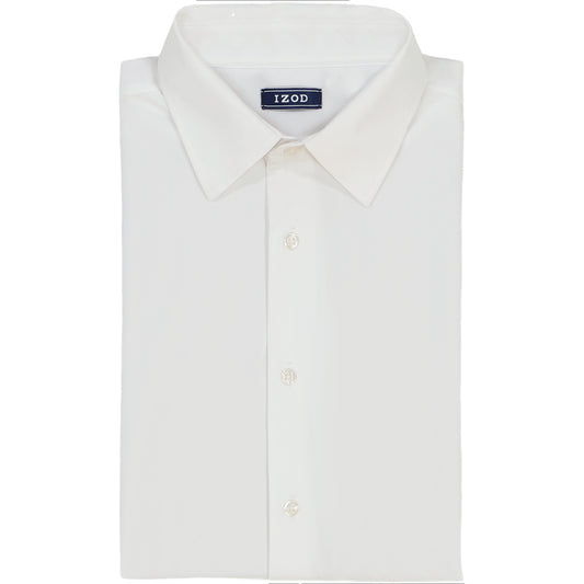 Izod Ls Sld Super Stretch - Bright White