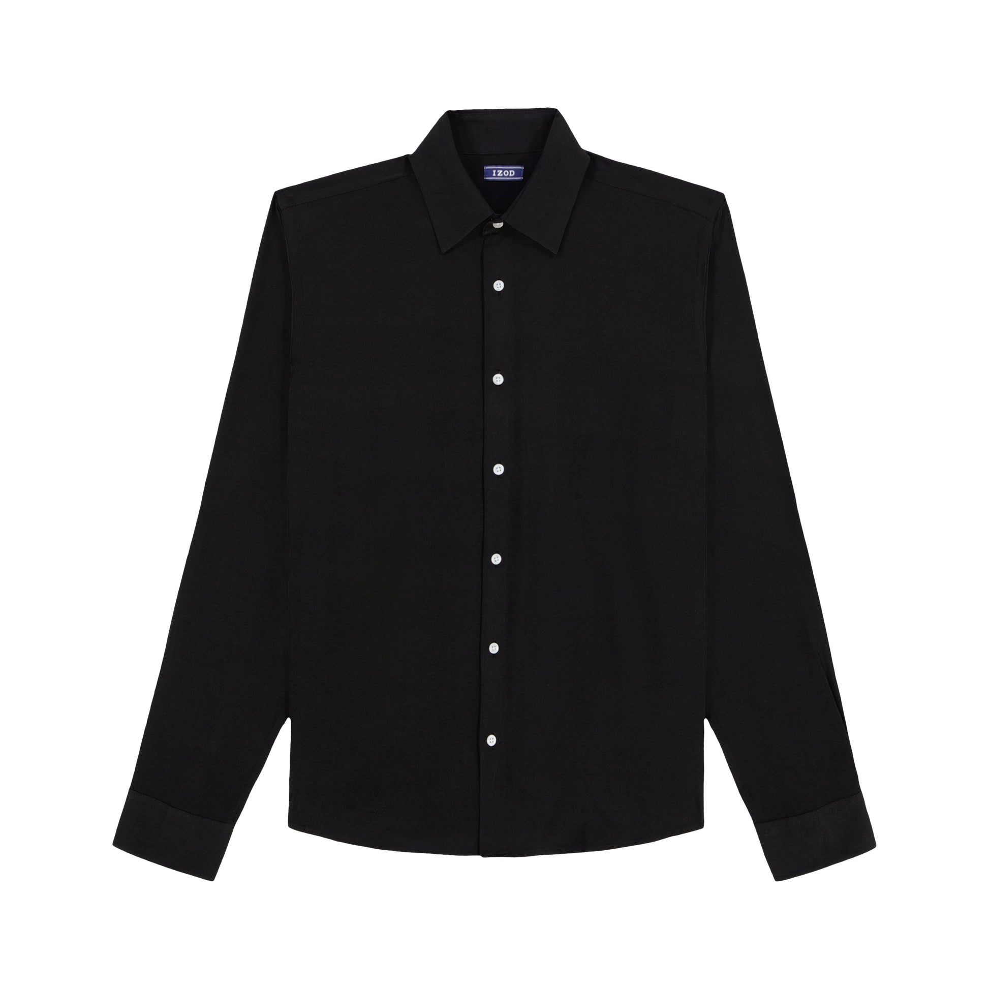 Izod Ls Sld Super Stretch - Black 1