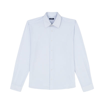 Izod Ls Prt Super Stretch - Th Light Blue