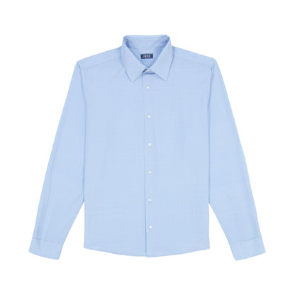 Izod Ls Prt Super Stretch - Th Jab Blue