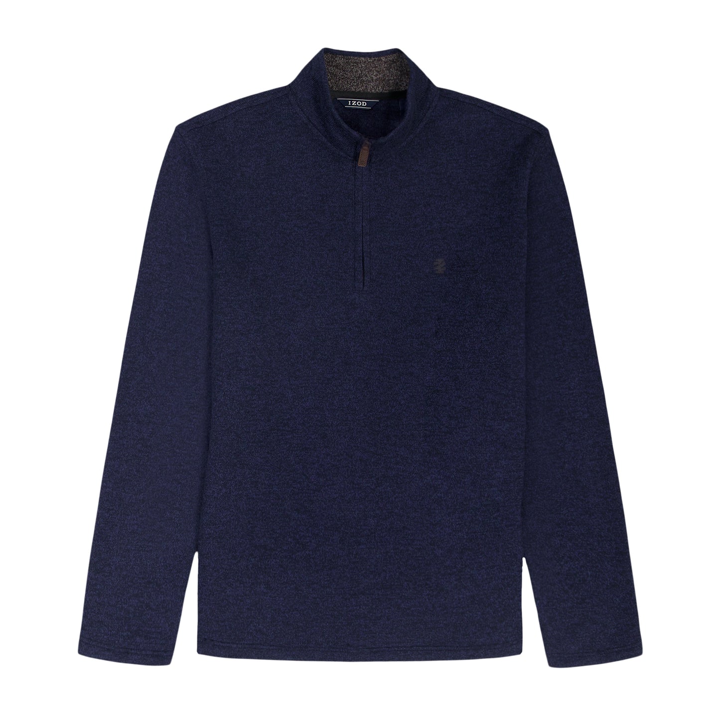 Izod Thermasoft Sweater Fleece Quarter Zip - Navy Blazer