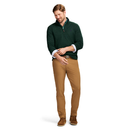 Izod Thermasoft Sweater Fleece Quarter Zip - Rain Forest