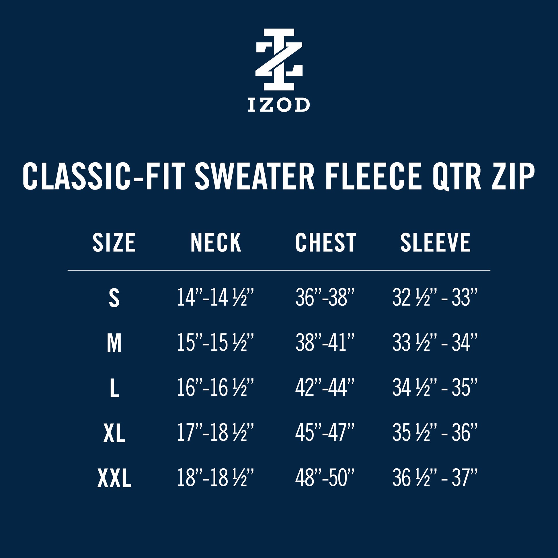 Izod Thermasoft Sweater Fleece Quarter Zip - Rock Hthr