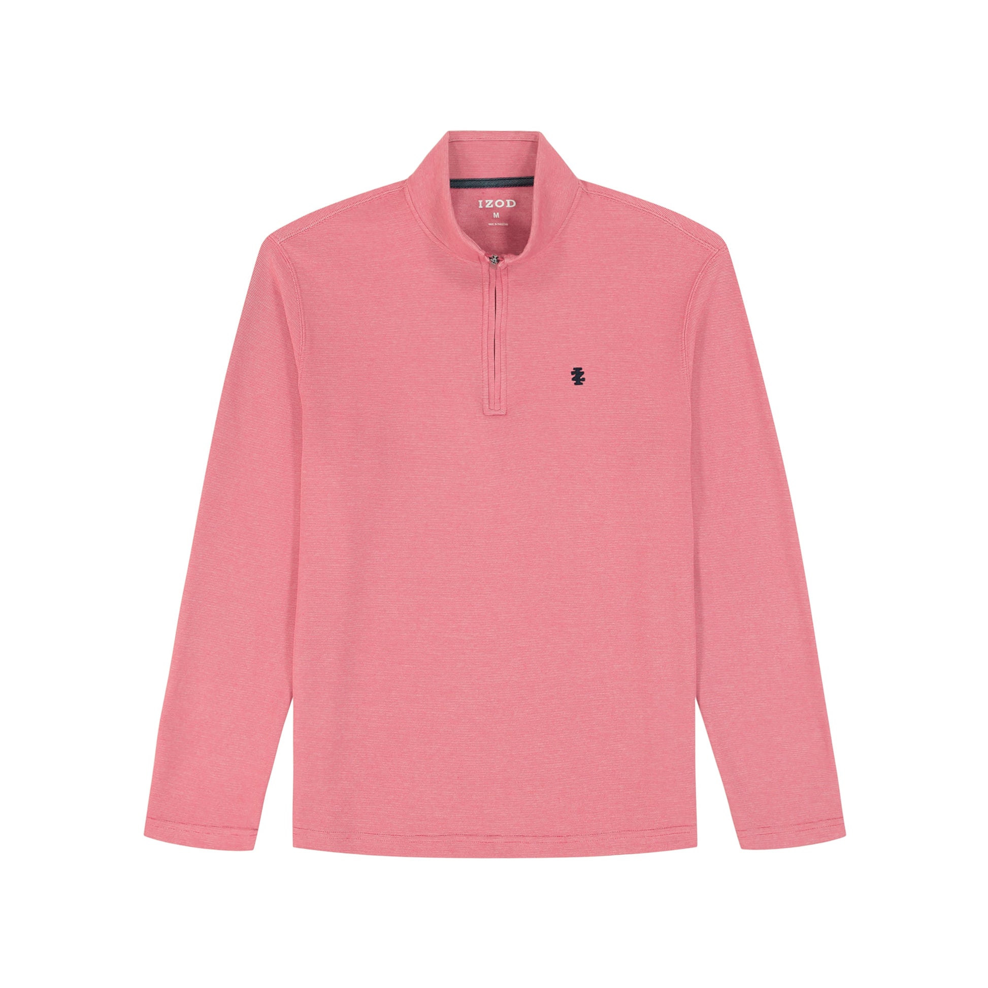 Izod PERFORMANCE COMFORT QUARTER ZIP - HOLLY BERRY