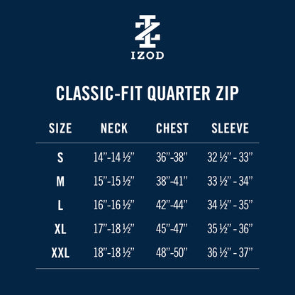 Izod PERFORMANCE COMFORT QUARTER ZIP - HOLLY BERRY