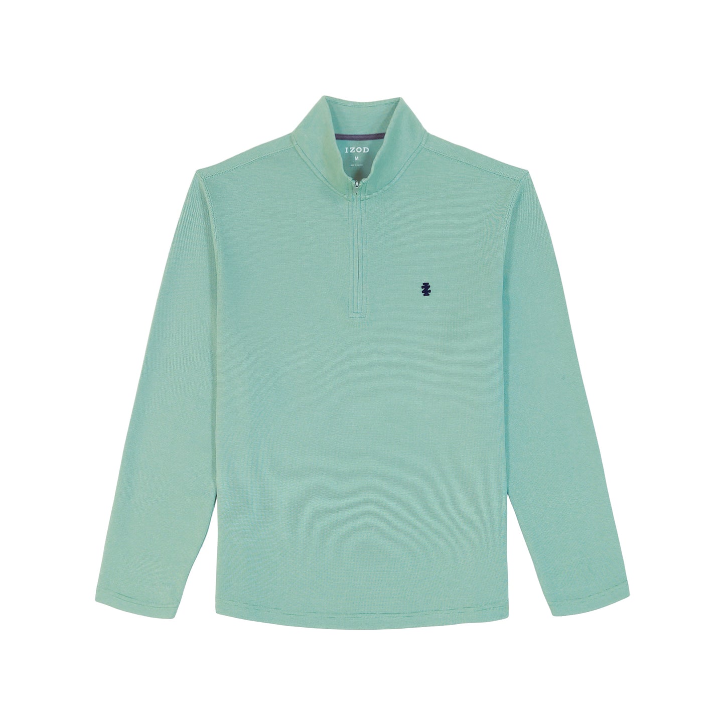 Izod PERFORMANCE COMFORT QUARTER ZIP - BERYL GREEN