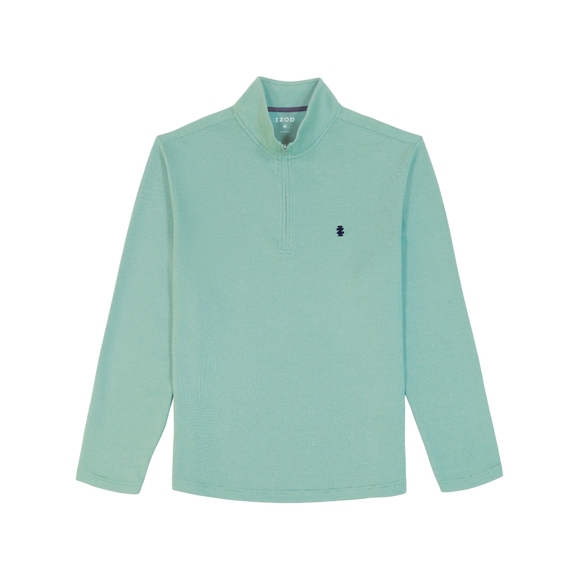 Izod PERFORMANCE COMFORT QUARTER ZIP - BERYL GREEN