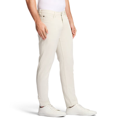 Izod Saltwater 5-Pocket Straight Fit Chino Pant - Silver Birch