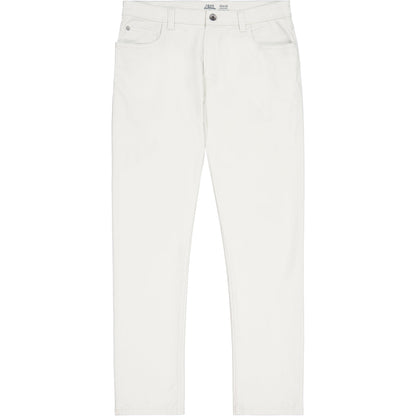 Izod Saltwater 5-Pocket Straight Fit Chino Pant - Silver Birch