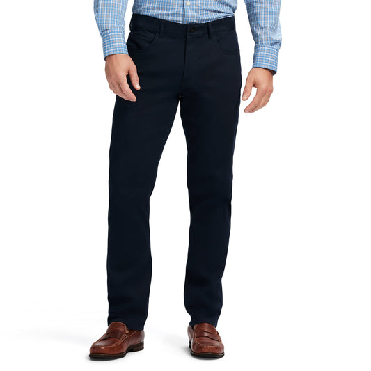 Izod 5 POCKET SUPER SOFT PANT - NAVY BLAZER