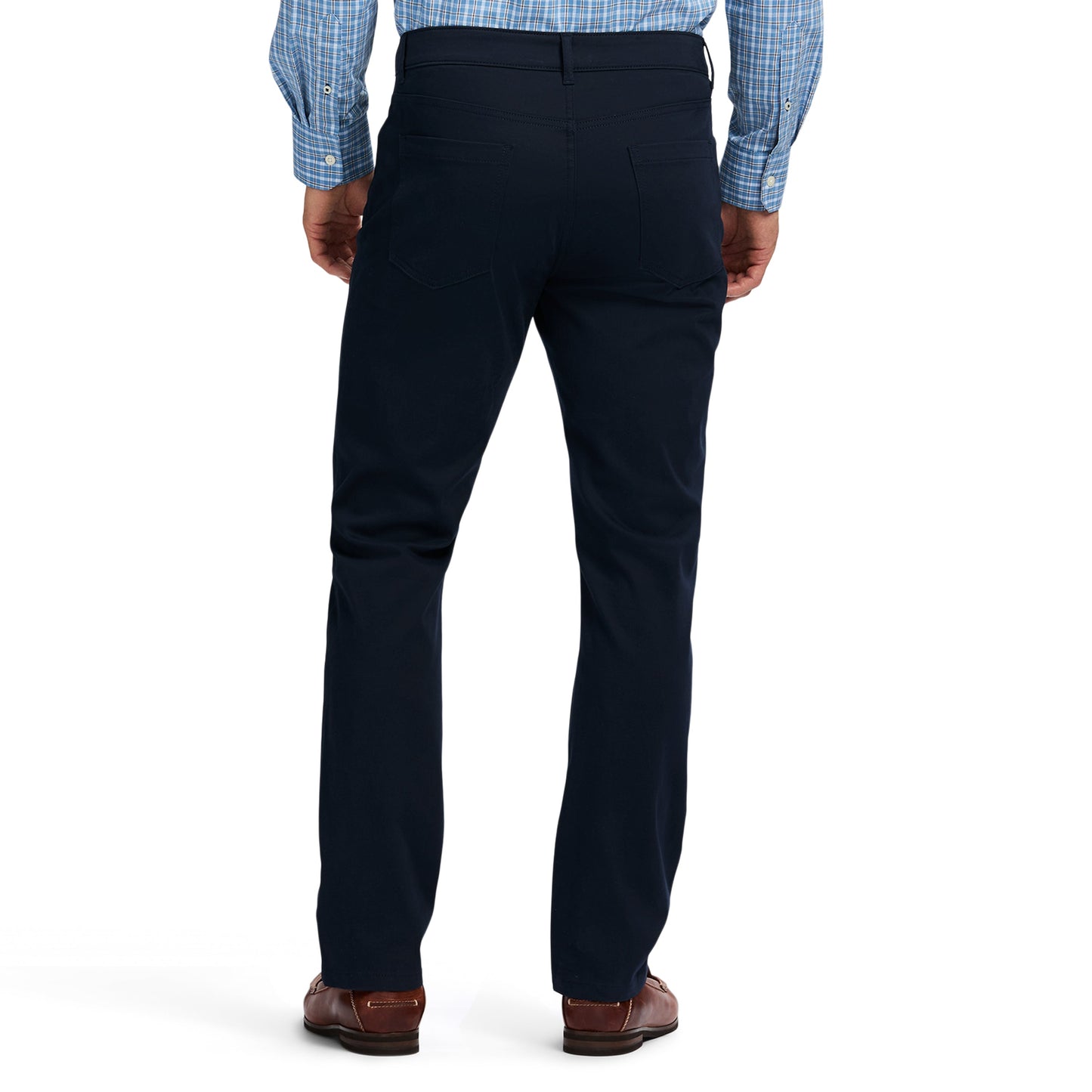 Izod 5 POCKET SUPER SOFT PANT - NAVY BLAZER