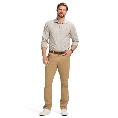 Izod 5 POCKET SUPER SOFT PANT - CEDARWOOD KH