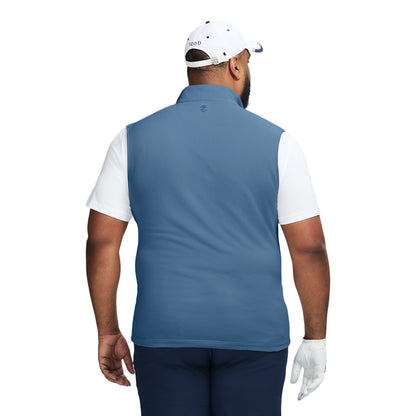 Izod Big & Tall Golf Hydrashield Vest - Moonlight Blue