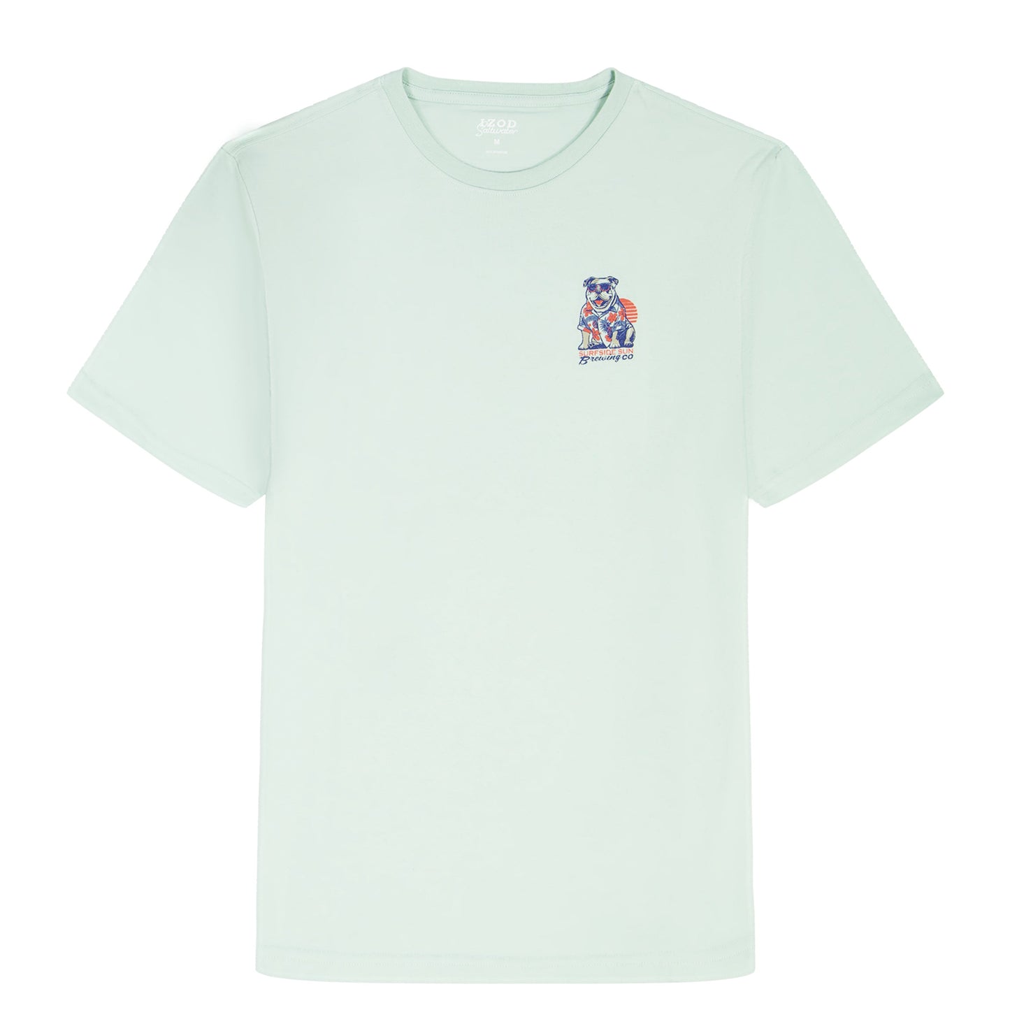 Izod BIG & TALL SALTWATER S/S GRAPHIC TEE - SURF SPRAY