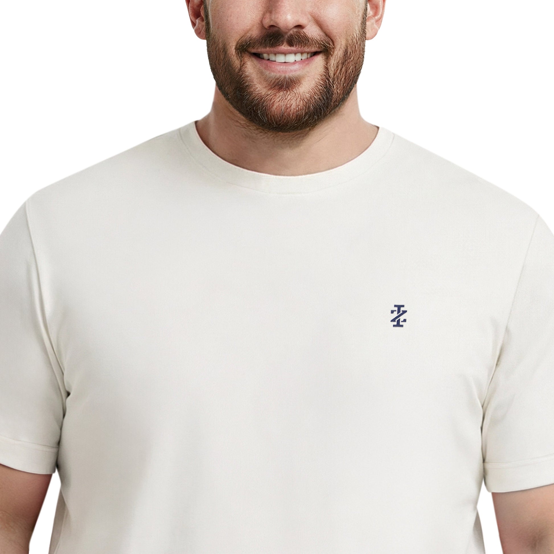 Izod BIG & TALL SALTWATER FISHING GEAR S/S GRAPHIC TEE - EGRET