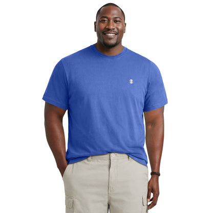 Izod BIG & TALL SALTWATER FISHING GEAR S/S GRAPHIC TEE - TRUE NAVY