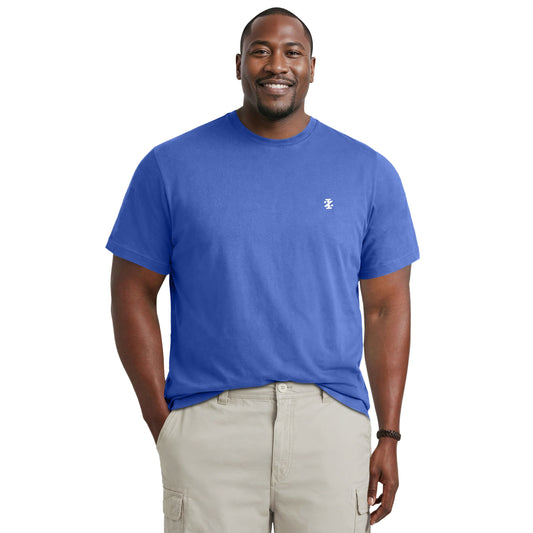 Izod BIG & TALL SALTWATER FISHING GEAR S/S GRAPHIC TEE - TRUE NAVY