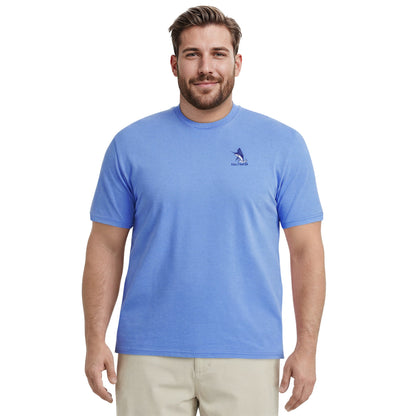 Izod BIG & TALL SALTWATER S/S GRAPHIC TEE - BLUE REVIVAL