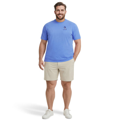 Izod BIG & TALL SALTWATER S/S GRAPHIC TEE - BLUE REVIVAL