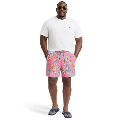 Izod BIG & TALL SALTWATER FISHING GEAR S/S GRAPHIC TEE - BRIGHT WHITE