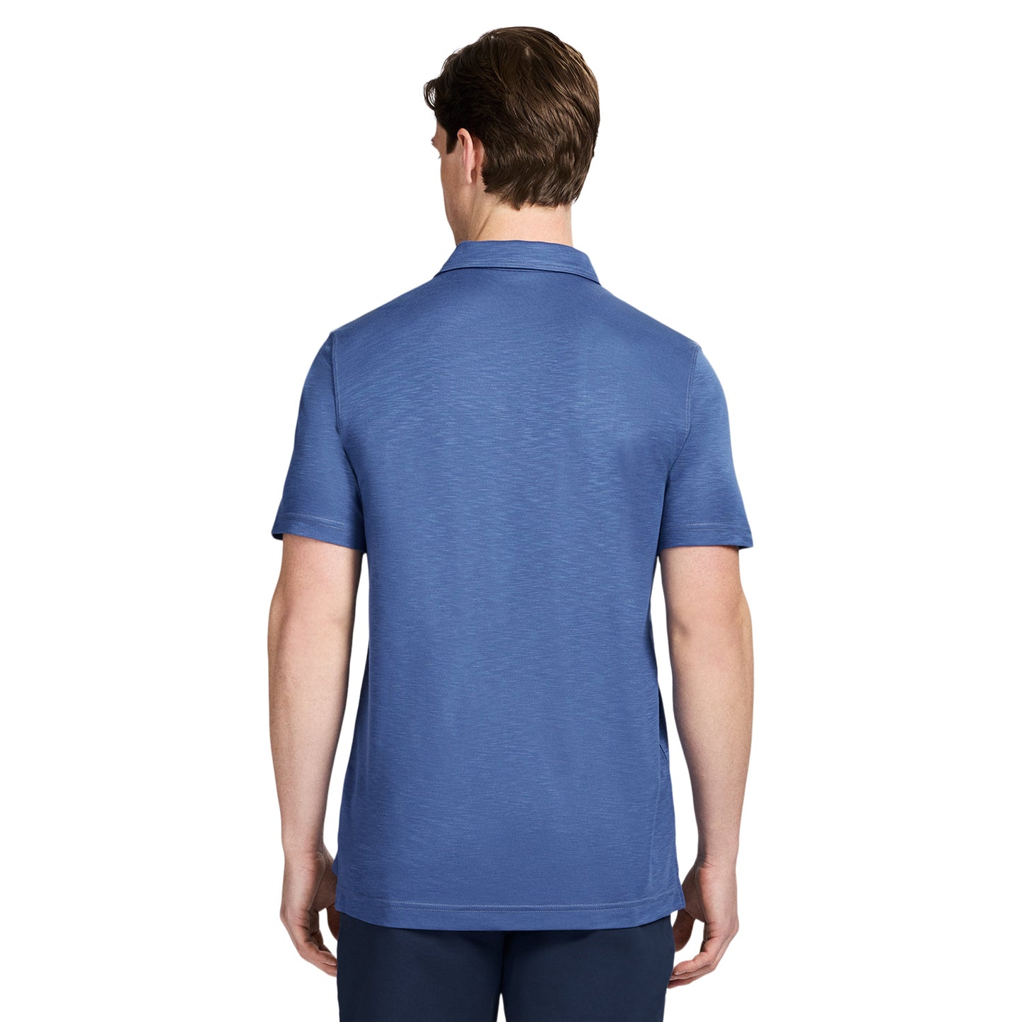 Izod DOCKSIDE S/S SLUB POLO - TRUE NAVY