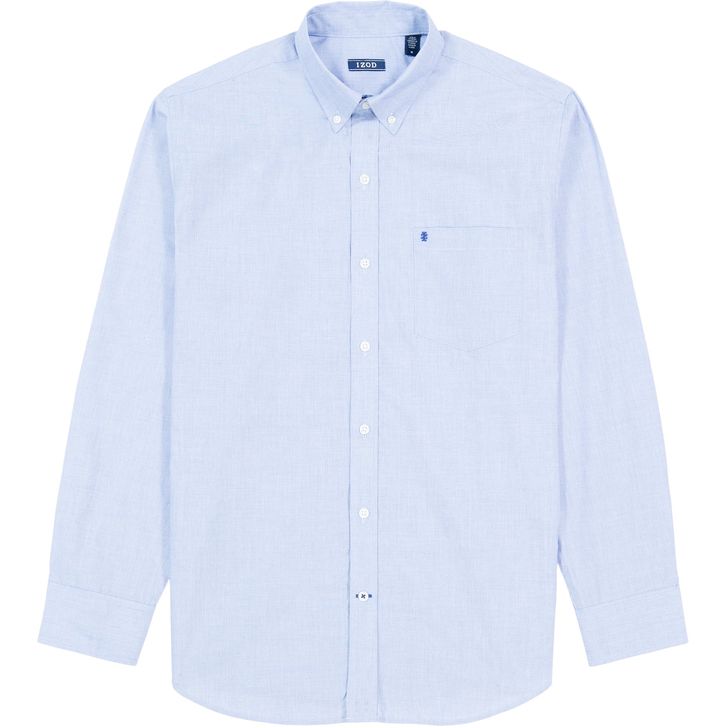 Izod Performance Comfort L/S Shirt - Mazarine Blue