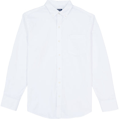 Izod Performance Comfort L/S Shirt - Bright White