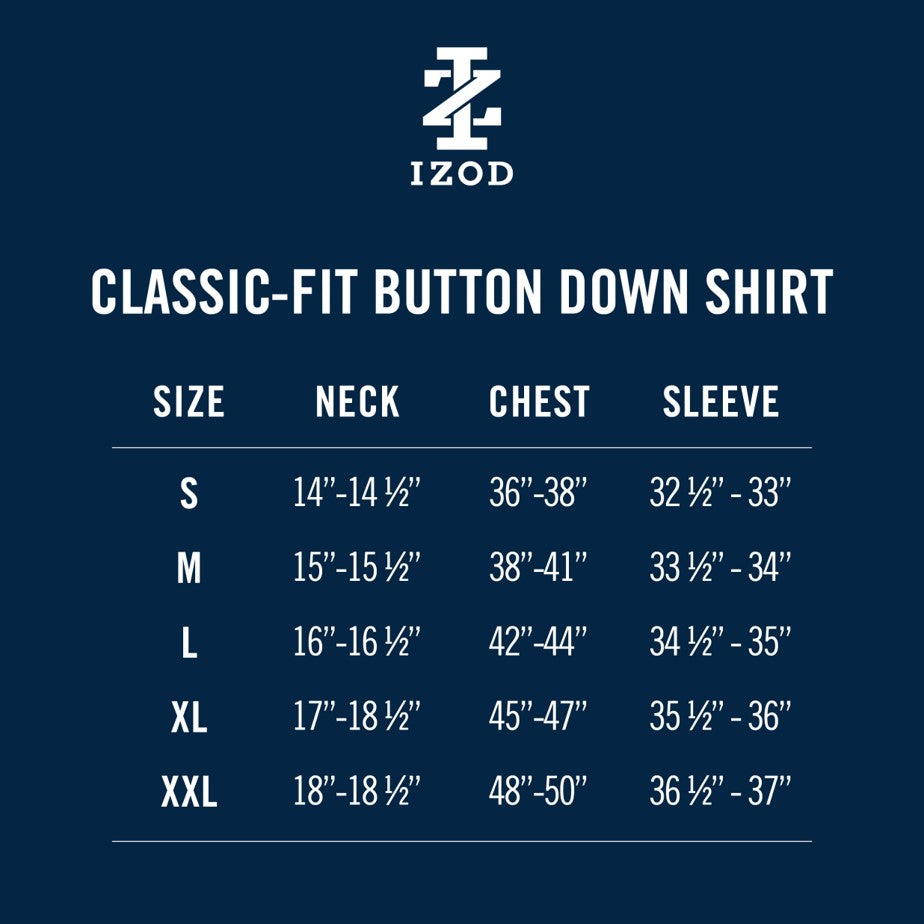 Izod Performance Comfort L/S Gingham Shirt - Biking Red