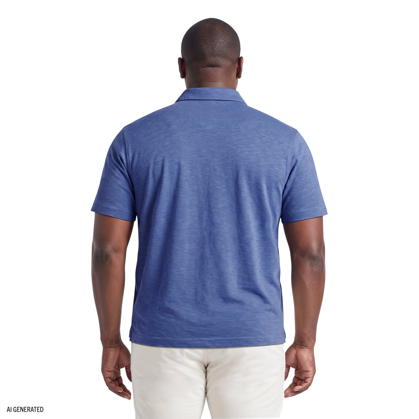 Izod BIG & TALL DOCKSIDE SLUB S/S POLO - TRUE NAVY