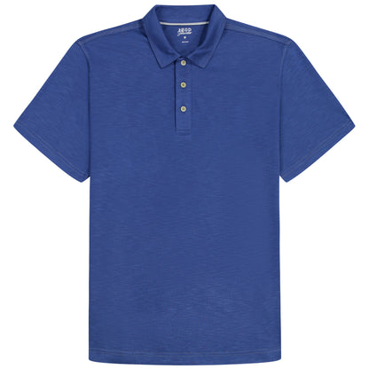 Izod BIG & TALL DOCKSIDE SLUB S/S POLO - TRUE NAVY