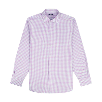 Izod BIG & TALL ROYAL TEXTURE L/S BUTTON-DOWN DRESS SHIRT - ENGLISH LAVENDE