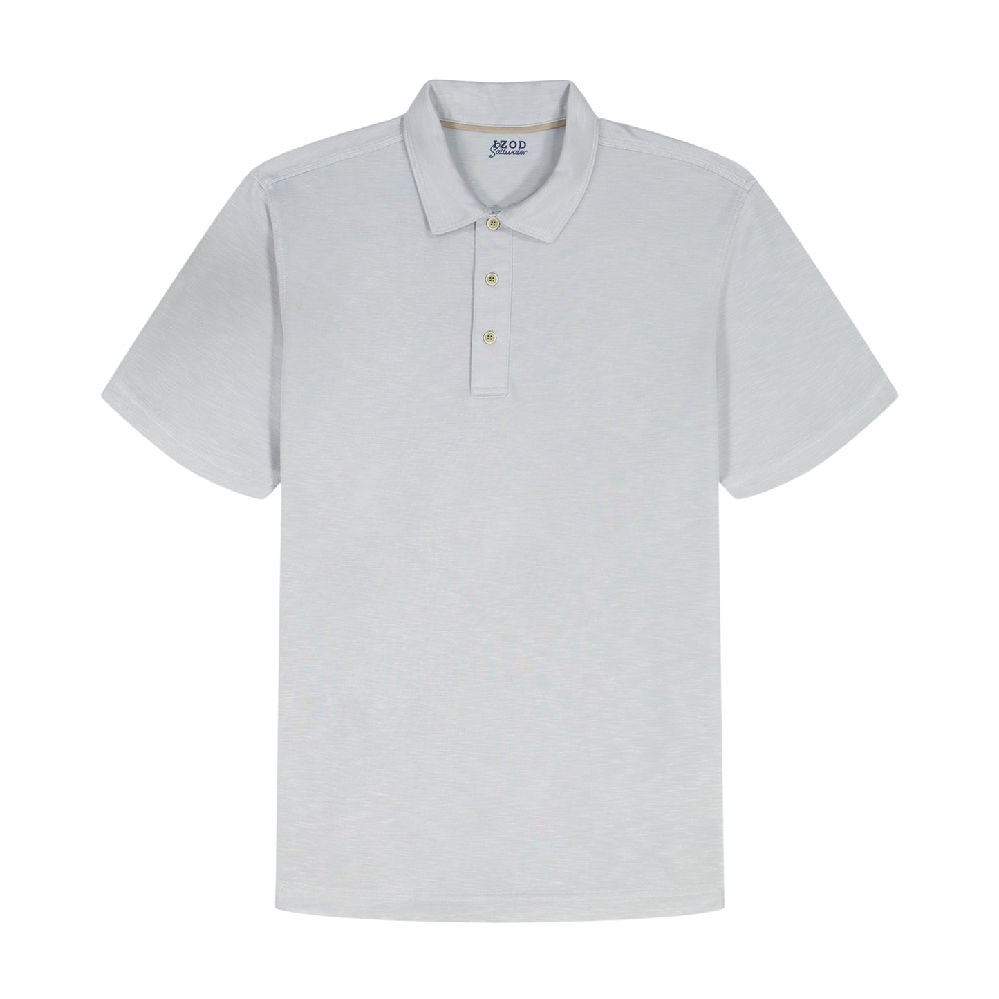 Izod BIG & TALL DOCKSIDE SLUB S/S POLO - HARBOR MIST