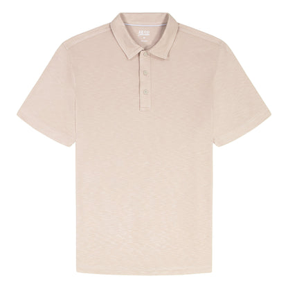 Izod BIG & TALL DOCKSIDE SLUB S/S POLO - CROCKERY