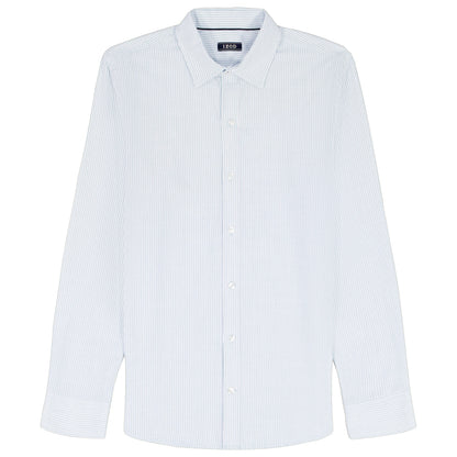 Izod BIG & TALL LUXURY SPORT L/S BUTTON-DOWN SHIRT - WASABI
