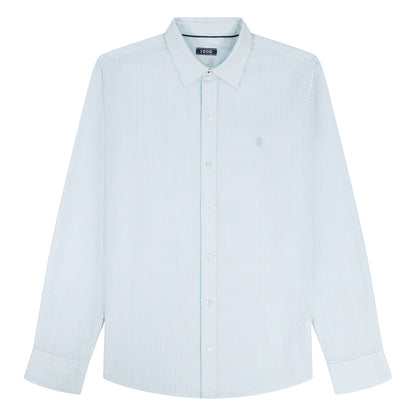 Izod BIG & TALL LUXURY SPORT L/S BUTTON-DOWN SHIRT - TANAGER TURQUOISE