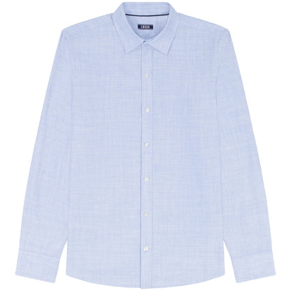 Izod BIG & TALL LUXURY SPORT L/S BUTTON-DOWN SHIRT - REGATTA