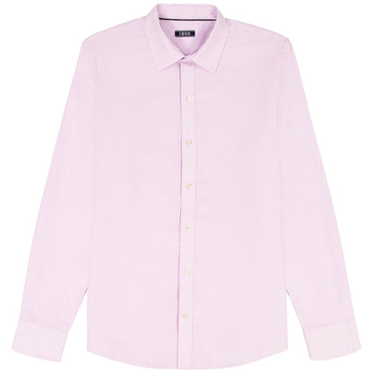 Izod BIG & TALL LUXURY SPORT L/S BUTTON-DOWN SHIRT - PASTEL LILAC