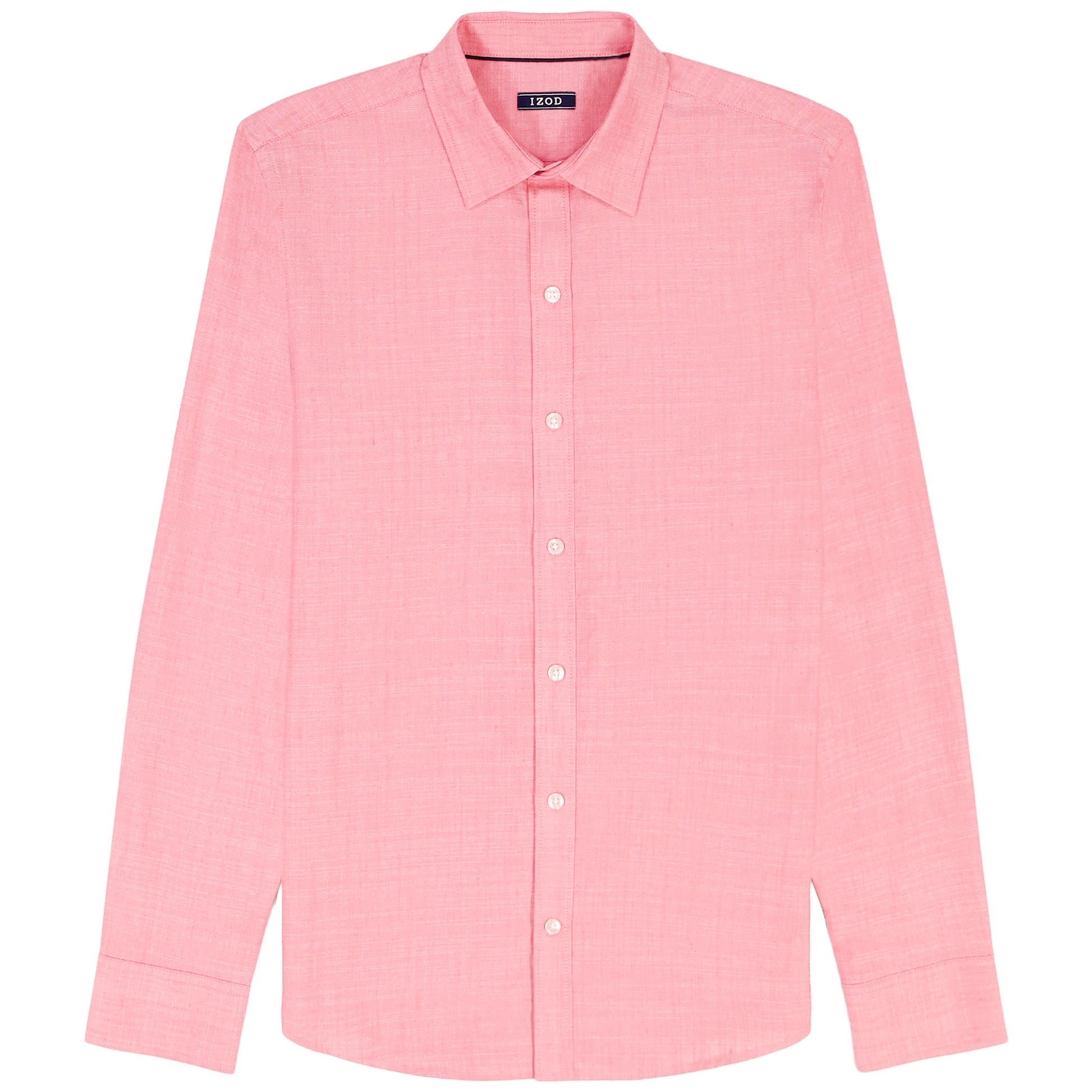 Izod BIG & TALL LUXURY SPORT L/S SHIRT - HOLLY BERRY